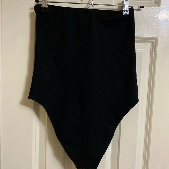 Primark Black Strapless Tube Bodysuit - Picture 7 of 7
